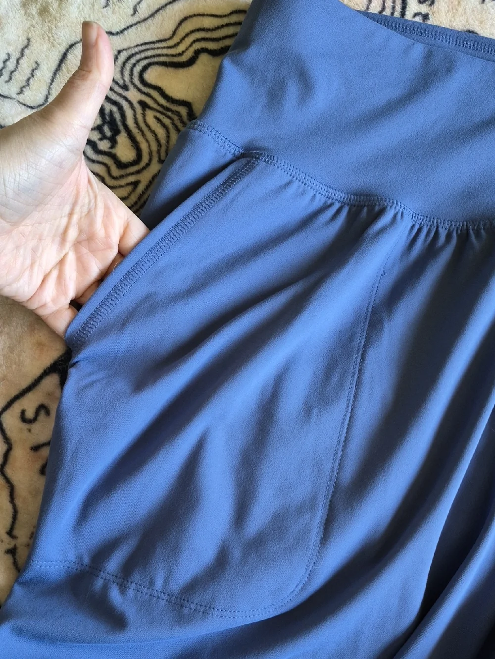 NWT Livi For Lane Bryant Size 18/20 Blue Jogger Pants Soft Stretchy